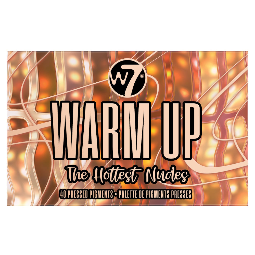 W7 WARM UP Pressed Pigments Eye Palette