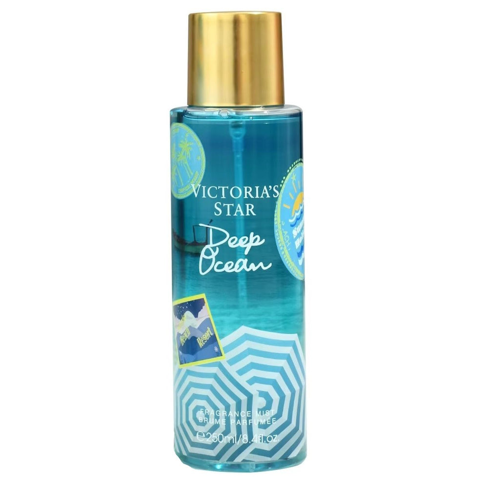 Dupe for Victoria's Secret Never Ending Summer - VICTORIA'S STAR Deep Ocean Fragrance Mist 250mL