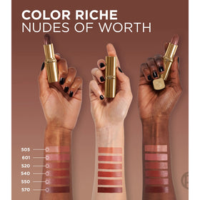 L'Oréal Paris COLOUR RICHE Nude Lipstick - 570 Worth It Intense