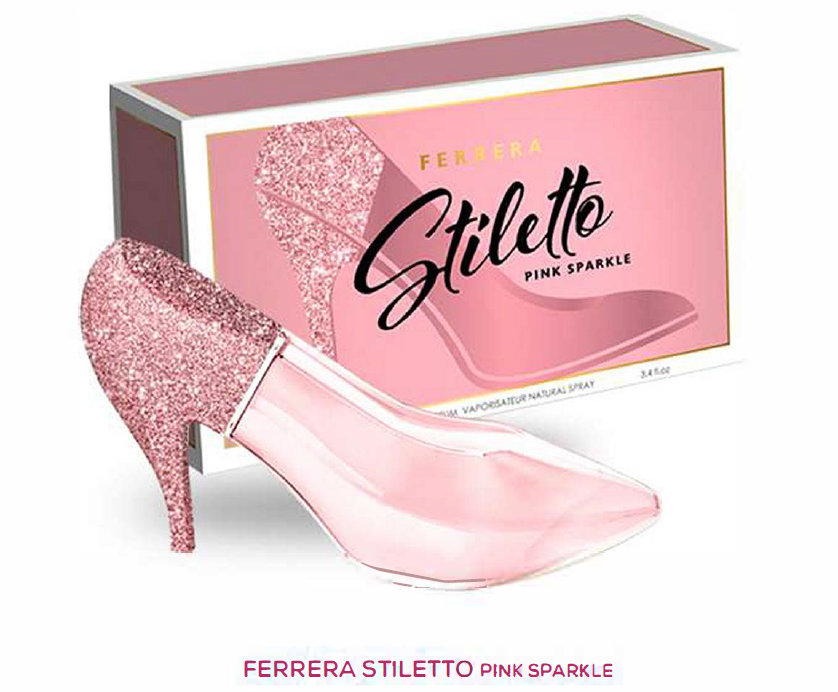 Dupe for Carolina Herrera Good Girl Pink Collector - Ferrera Stiletto Pink Sparkle 100mL EDP Spray