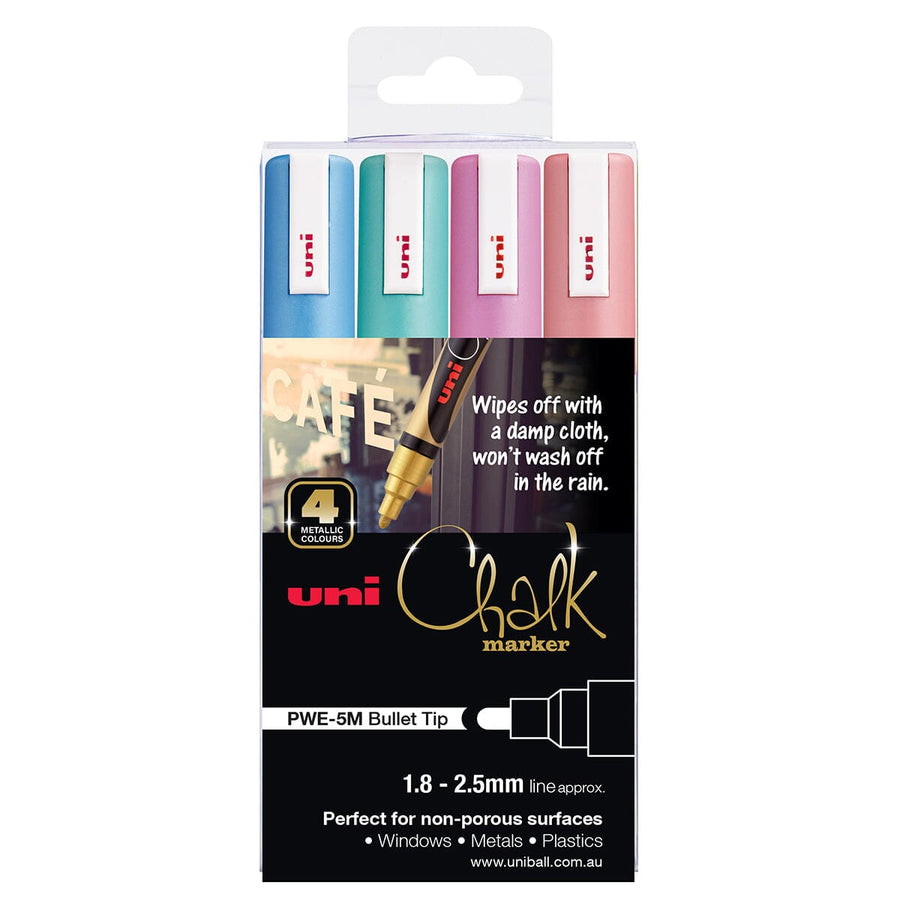  Uni Posca Marker PC-8K Paint Glass Pen Broad Chisel Tip 8.00mm  Pink : Office Products