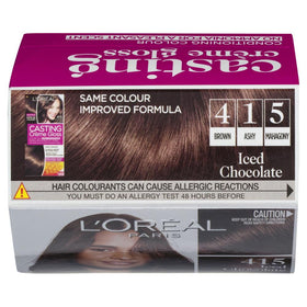 L'Oréal Paris Casting Crème Gloss Conditioning Hair Colour - 415 Iced Chocolate