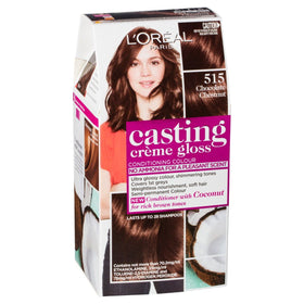 L'Oréal Paris Casting Crème Gloss Conditioning Hair Colour - 515 Chocolate Chestnut