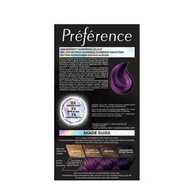 L'Oréal Paris Préférence VIVIDS Permanent Gel Hair Colour - Magnetic Plum 3.161 Pigalle