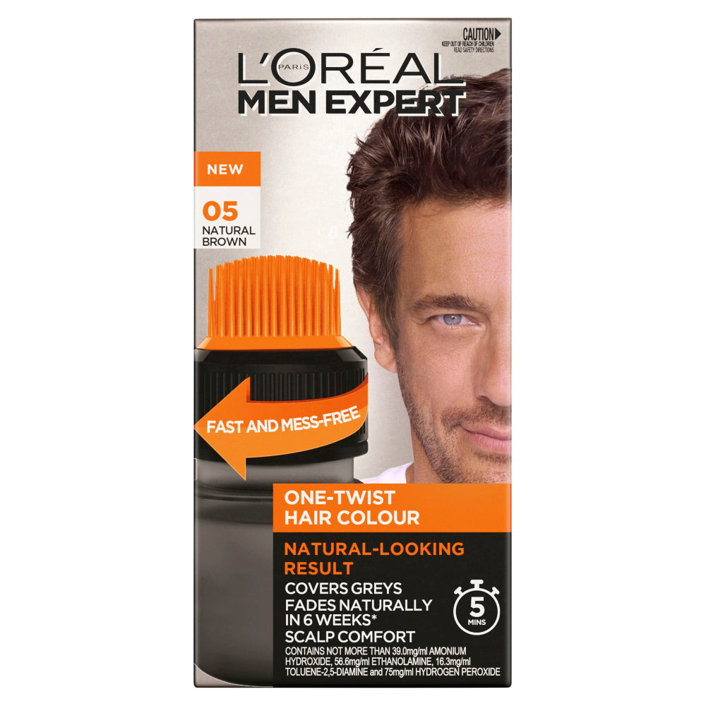 L'Oréal Paris Men Expert One-Twist Hair Colour - 05 Natural Brown