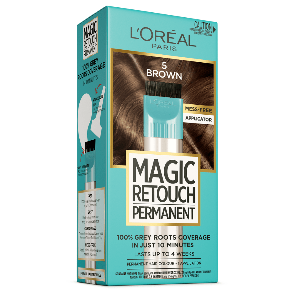 L'Oréal Paris MAGIC RETOUCH Permanent Hair Colour - 5 Brown