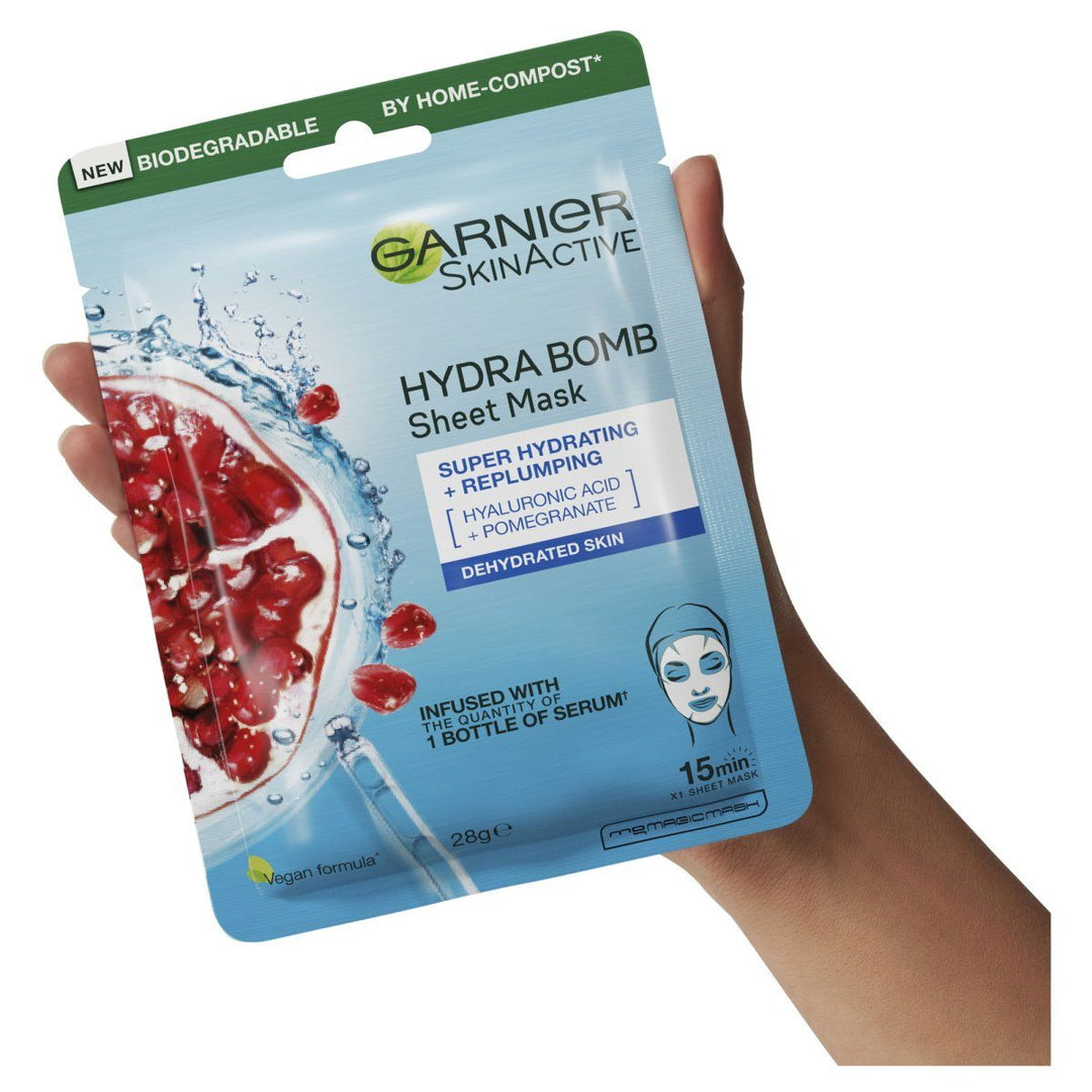 Garnier SkinActive HYDRA BOMB Sheet Mask - Pomegranate