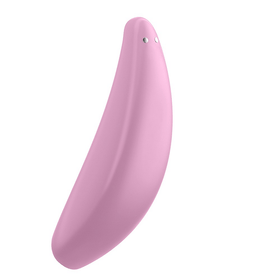 Satisfyer Curvy 3+ Bluetooth Clitoral Sucking Vibrator - Pink