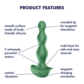 Satisfyer Lolli Plug 2 Vibrator - Green