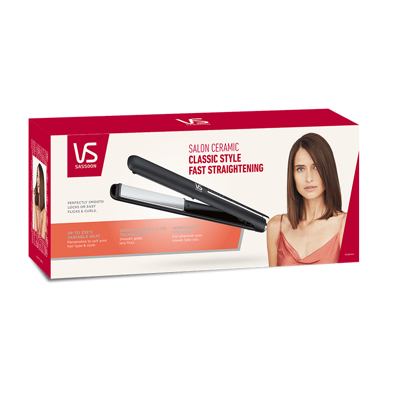 VS Sassoon Salon Ceramic Classic Style Hair Straightener