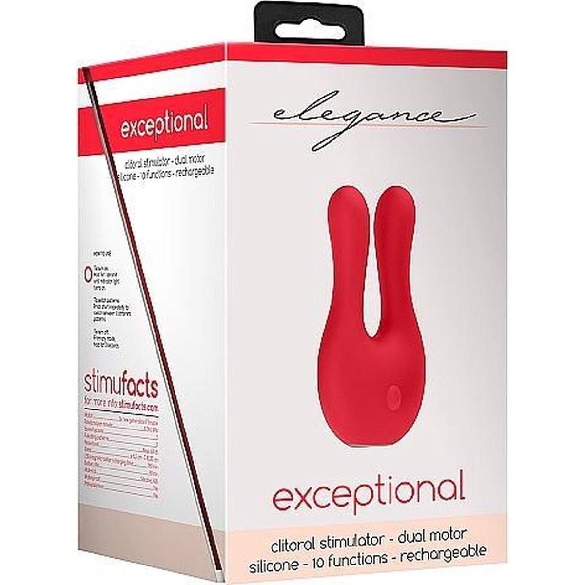 Elegance Exquisite Heating G Spot Vibrator Red Brands