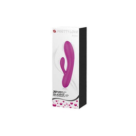 Pretty Love Alvin Sleek Silicone Rabbit Vibe - Purple