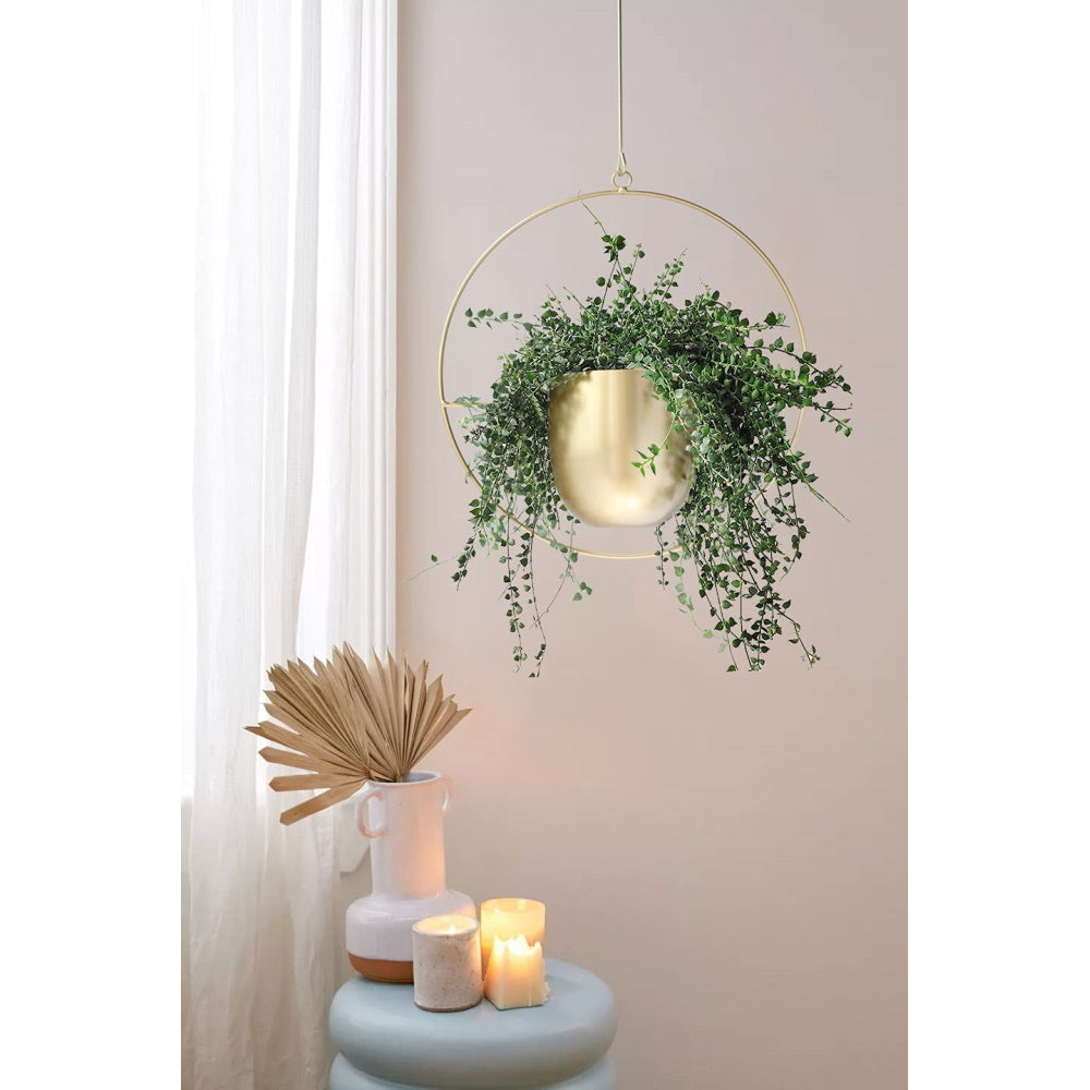 Minimalist Metal Plant Hanger - Round Shape