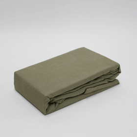 Camden Co. French Flax Linen Flat Sheet - King Size