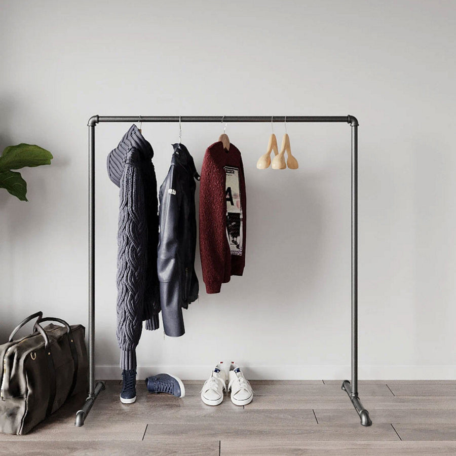 Industrial Freestanding Pipe Clothing Rack - 180cm | Brands