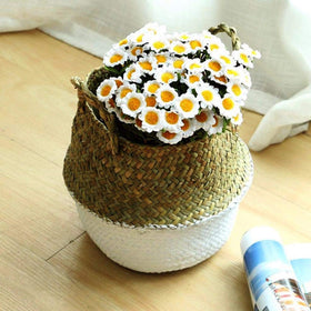 Woven Seagrass Flower Baskets/Pot