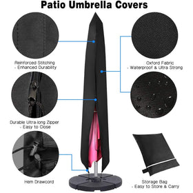 265cm Outdoor Patio Umbrella Cover