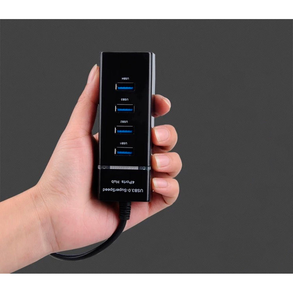 High Speed 4-Port USB 3.0 Hub