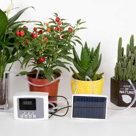 Solar Powered Automatic Digital Timer Watering System - Double Pump