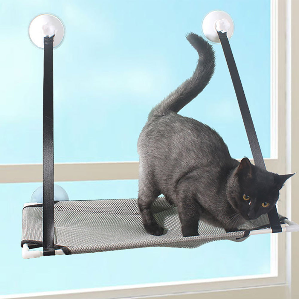 Single Layer Suction Cup Cat Window Perch Hammock