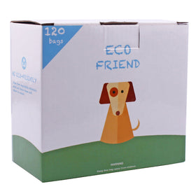 120 Biodegradable Poop Bags with Dispenser