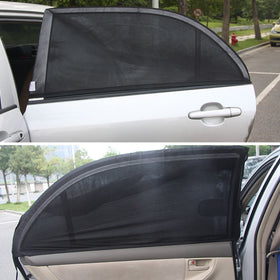 2pk Car Window Shades Mesh UV Protection