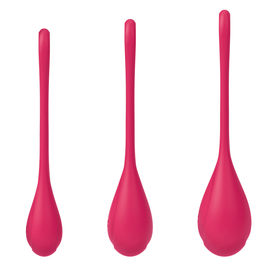 Satisfyer Yoni Power 1 Balls Training Set - Red