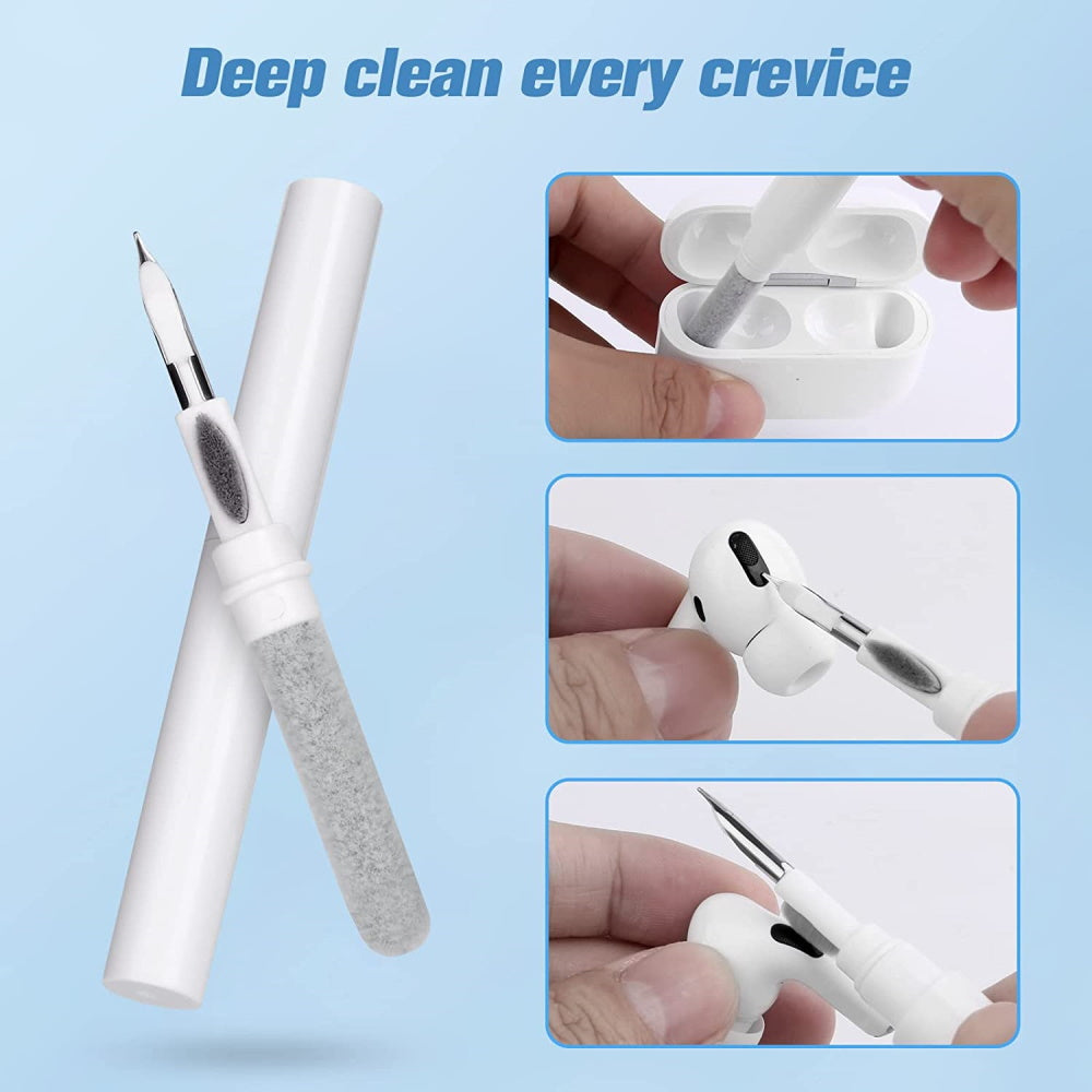 2pk Bluetooth Earbuds Cleaning Tool - White