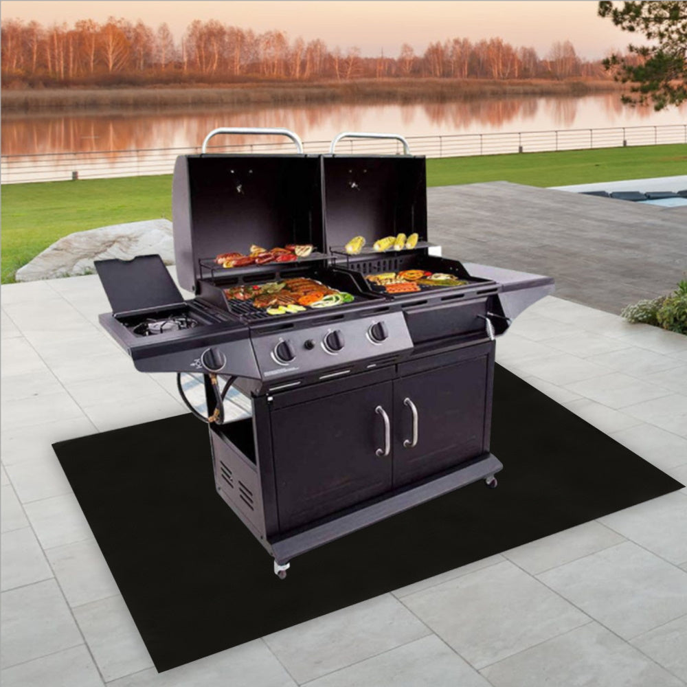 Reusable Under the Grill Protective Deck/Patio Mat