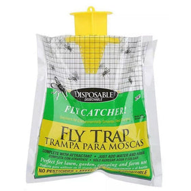 2pk Hanging Fly Trap Disposable Fly Catcher Bag