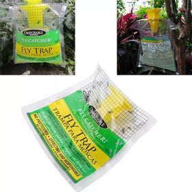 2pk Hanging Fly Trap Disposable Fly Catcher Bag