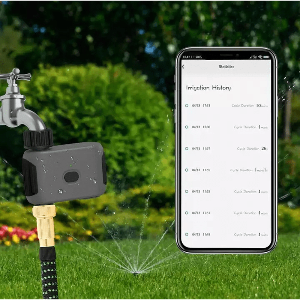 Outdoor Programmable Smart WiFi Remote Control Sprinkler Timer