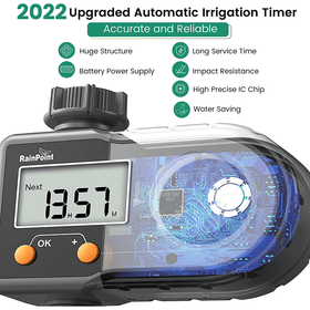 Sprinkler Timer Programmable Automatic/Manual Irrigation System