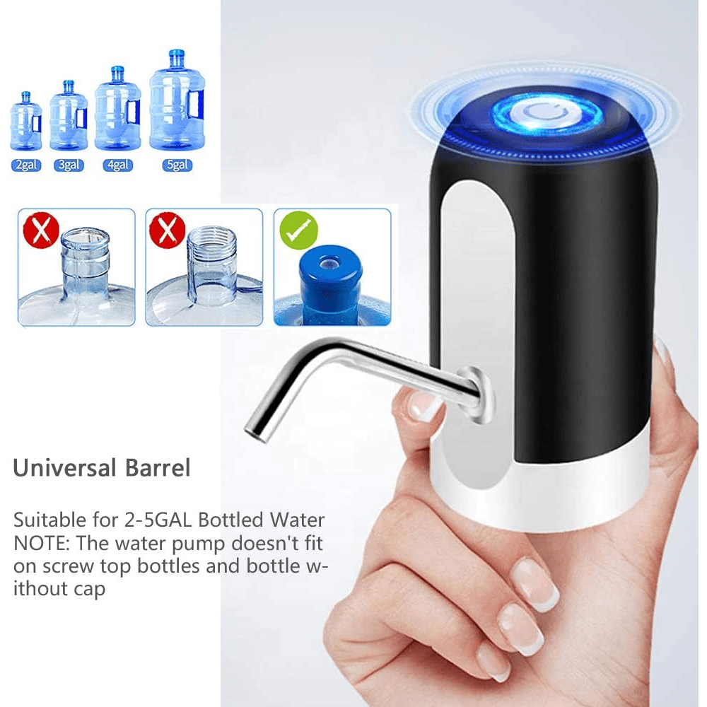 USB Charging Water Bottle Dispenser Pump