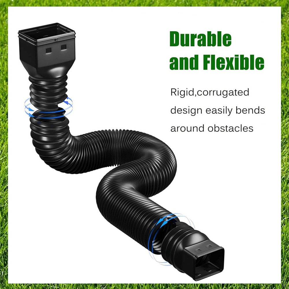 153cm Flexible Rain Gutter Downspout Extensions