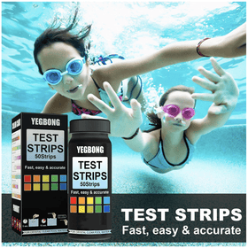 3in1 Swimming Pool & Spa Water Test Strips - 50 Strips