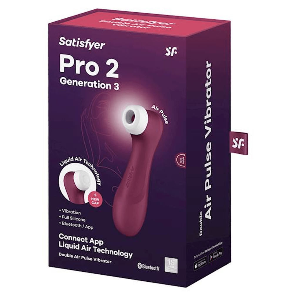 Satisfyer Pro 2 Generation 3 Connect App Liquid Air Technology