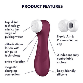 Satisfyer Pro 2 Generation 3 Connect App Liquid Air Technology