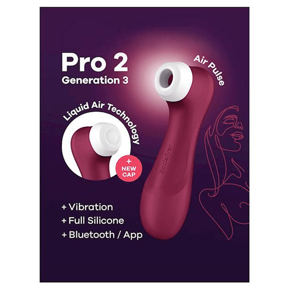 Satisfyer Pro 2 Generation 3 Connect App Liquid Air Technology