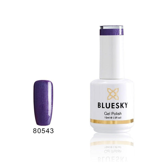 BLUESKY Gel Polish 15mL - Violette Sparkle