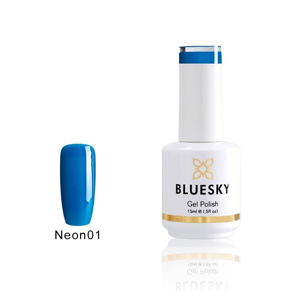 BLUESKY Gel Polish 15mL - Neon 1 Blue