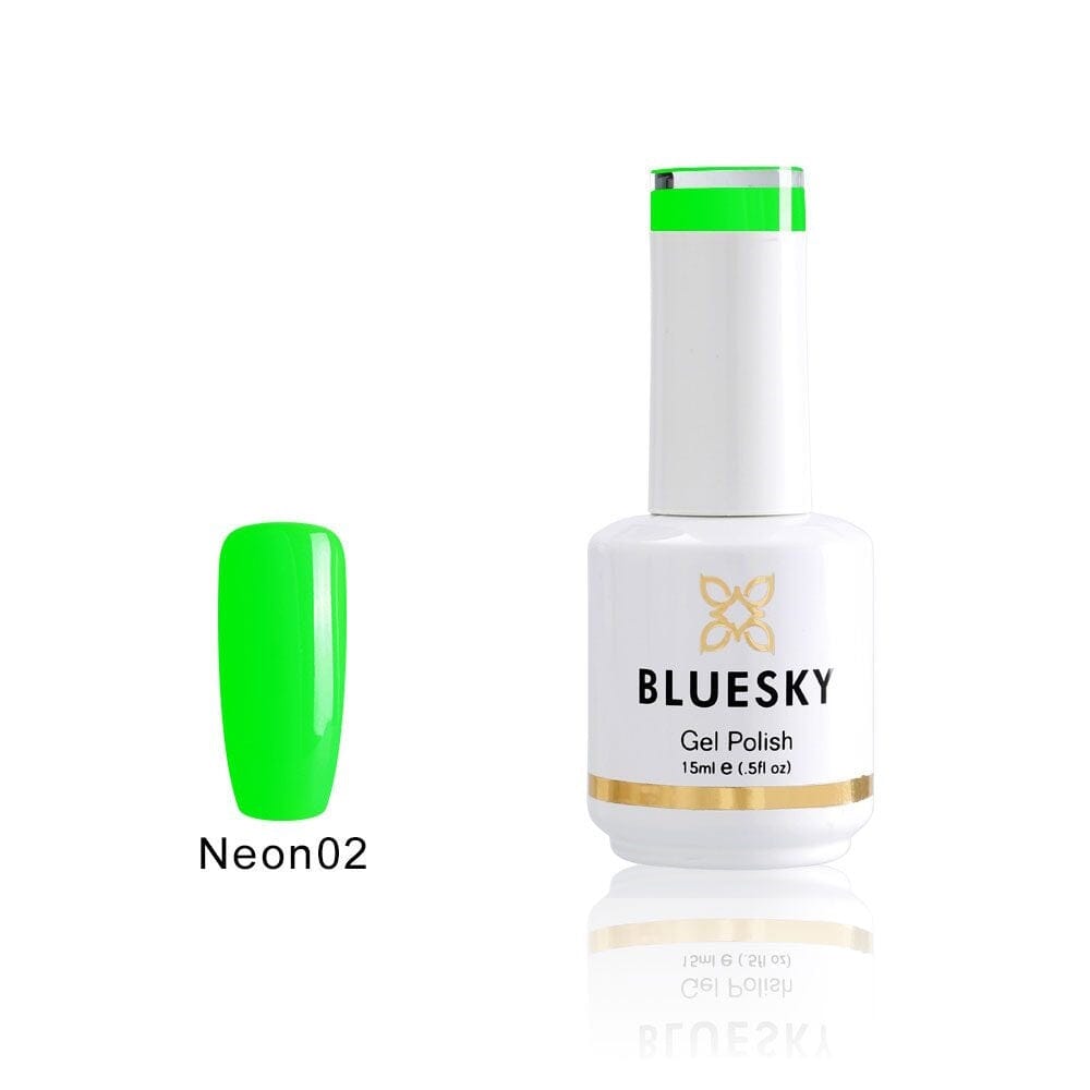 BLUESKY Gel Polish 15mL - Neon Lime