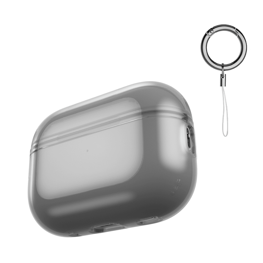 3pk Compatible Airpods Pro2 Case - Clear/Clear Black/Clear Green