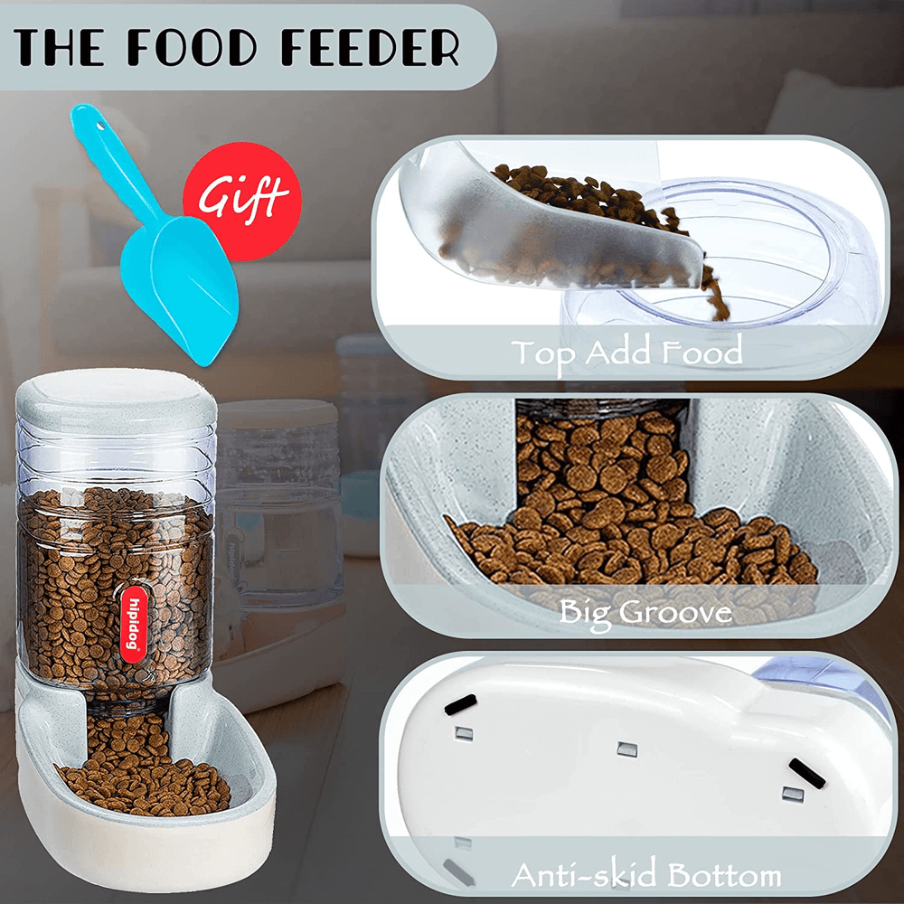 3.8L Automatic Feeding Pet Food Feeder