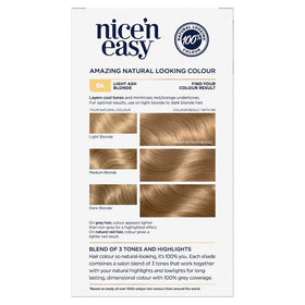 CLAIROL nice'n easy PERMANENT Hair Colour - 9A Light Ash Blonde