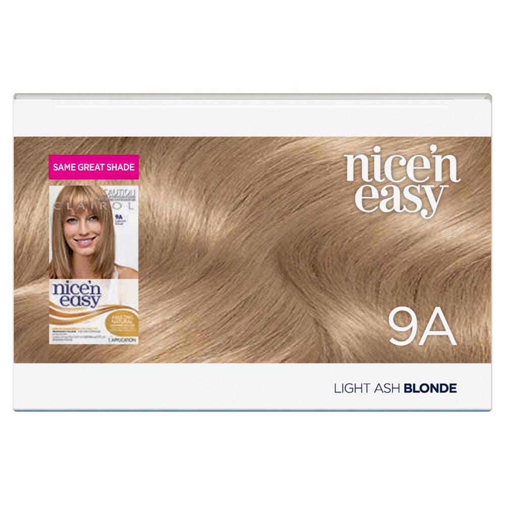 CLAIROL nice'n easy PERMANENT Hair Colour - 9A Light Ash Blonde