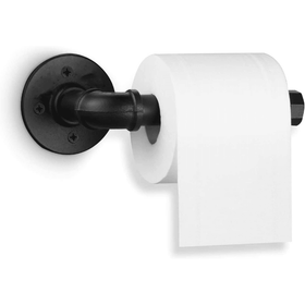 Industrial Pipe Toilet Paper Holder