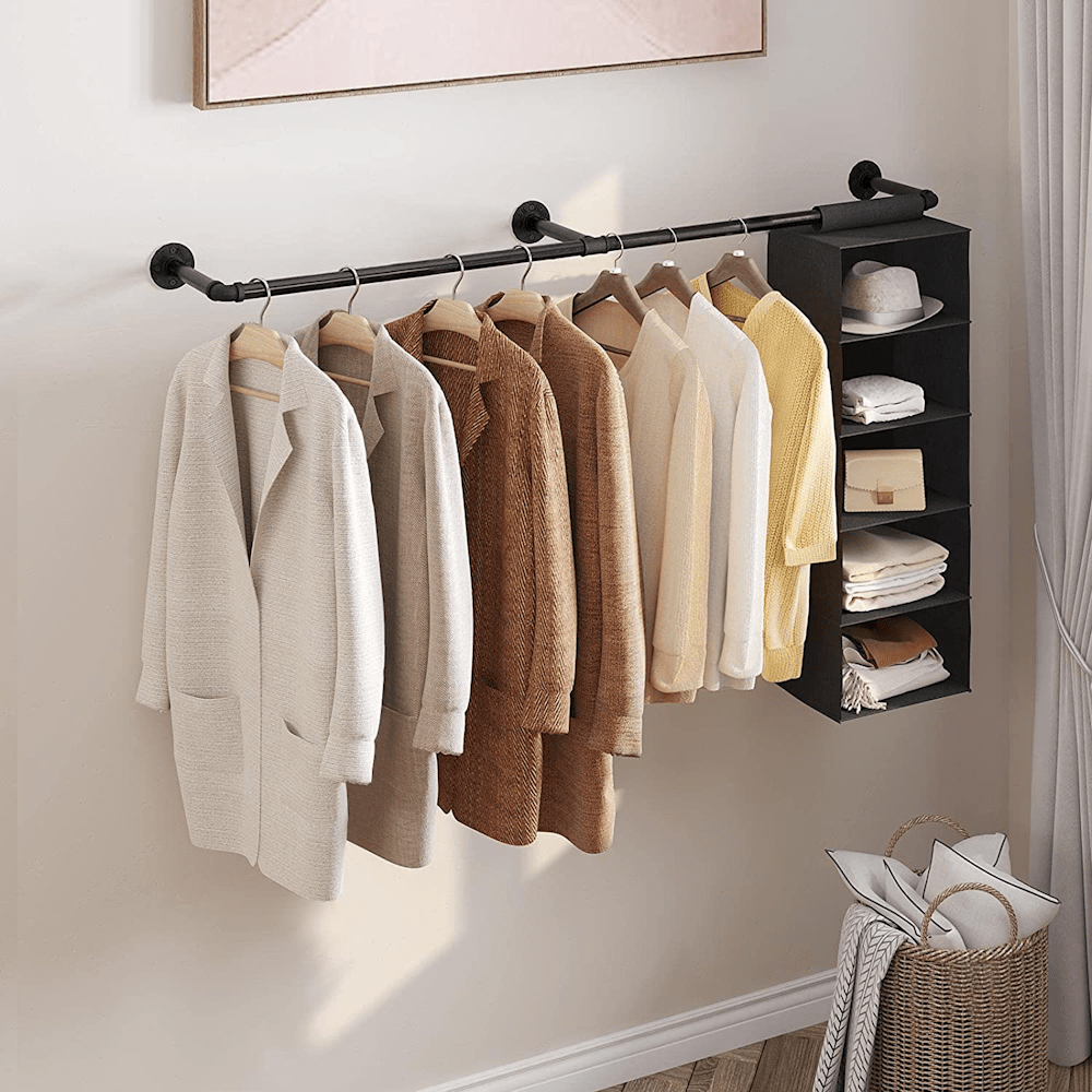 Industrial Pipe Clothes Rack - 200cm