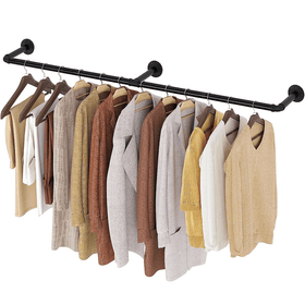 Industrial Pipe Clothes Rack - 200cm