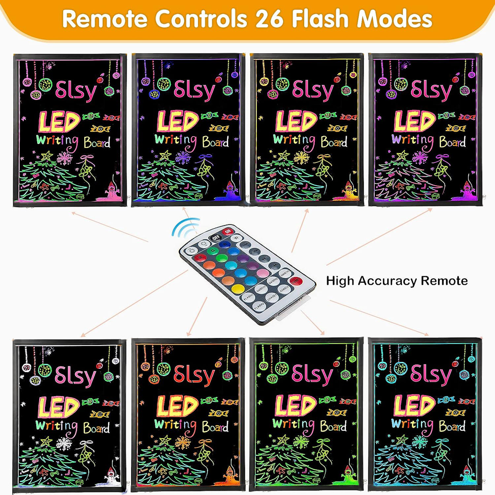 40x60 cm LED Message Writing Board with Built-in Battery